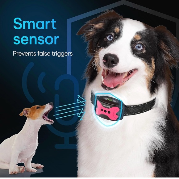 Dog rook humane no shock bark collar EUC only used a few times in the house. - Picture 2 of 13